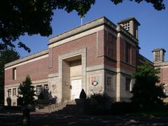 Barber Institute of Fine Arts building at University of Birmingham in the United Kingdom