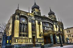 Azerbaijan State Opera and Ballet Theatre building in Baku