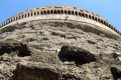 Castel Sant'Angelo in Ancient Rome Historic Center, Rome, Italy