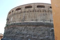 Castel Sant'Angelo in Ancient Rome Historic Center, Rome, Italy