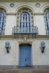Exterior view of Battle Hall at University of Texas at Austin in Austin, Texas
