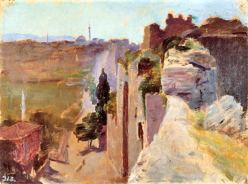 Mur Justyniana in Constantinople