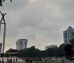 Walking Tour event at Lapangan Banteng during Creatio Cognito 2024 in Central Jakarta