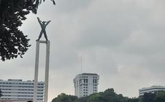 Walking tour event at Lapangan Banteng in Central Jakarta