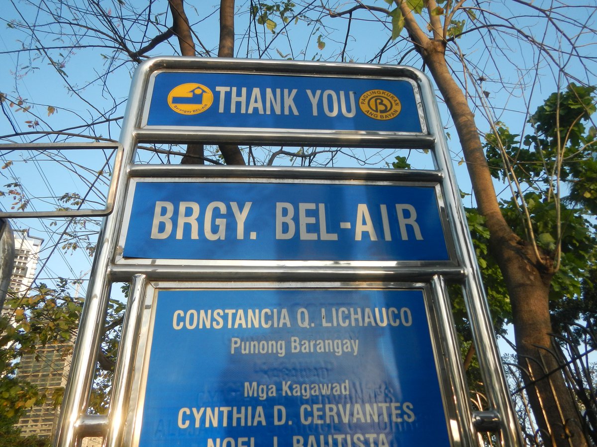 Kalayaan Avenue intersection with Nicanor Garcia Street in Bel-Air, Makati City Philippines