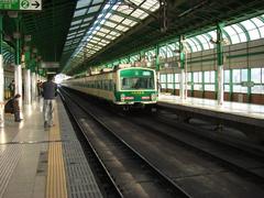 Seongsu Station exterior with signage and entrance