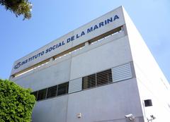 Front view of Alicante Instituto Social de la Marina building