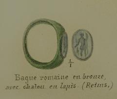 Antique ring with intricate design from the Léon Morel collection