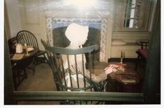 Betsy Ross sewing the American flag at Betsy Ross House