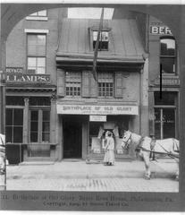 Betsy Ross House, Birthplace of Old Glory flag, Philadelphia in 1903