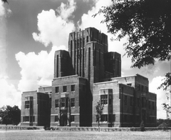 Cravath Hall at Fisk University historic building in Nashville Tennessee