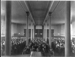 Fisk University morning prayers in 1900 at Nashville Tennessee