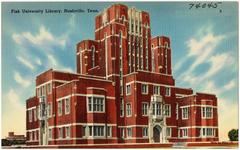 Fisk University Library building in Nashville, Tennessee
