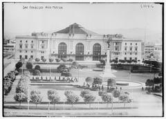 San Francisco Auditorium historic glass negative photo