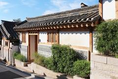 Traditional Hanok house in Bukchon Hanok Village, Seoul