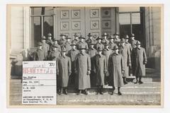 Officers of the University of Pennsylvania U.S.A. Base Hospital Number 20 group photograph