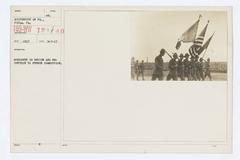 University of Pennsylvania students receiving French Commission in 1917