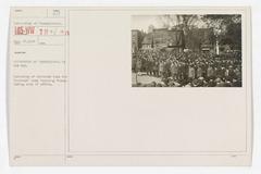 University of Pennsylvania Student Army Training Corps induction ceremony