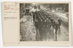 University of Pennsylvania men drilling in Philadelphia, 1918