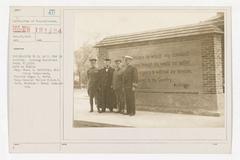 University of Pennsylvania military personnel at opening exercises September 27, 1918