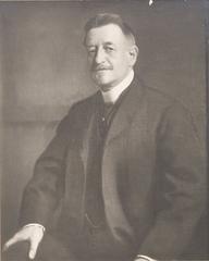 Portrait of William Foster Apthorp, 1848-1913, black and white albumen print photograph