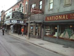 Biograph Theater in 1934 appearance during 2008 movie filming
