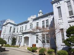 Historic Experiment Center building in Seoul, South Korea with traditional architecture