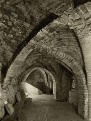 Vault in Svartbrödrakloster monastery in Gamla stan Stockholm
