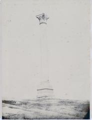 Pompey's Pillar, large pink granite commemorative column in Alexandria