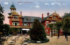 Honigbrunnen fountain historical postcard 1917