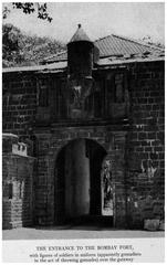 Entrance gate of the historic Bombay Fort in Mumbai