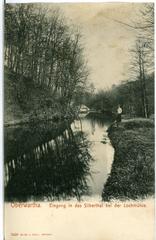 Entrance to the Silbertal near Lochmühle in Oberwartha in 1903