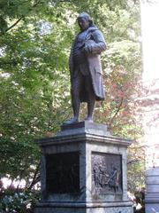 Benjamin Franklin statue at Old City Hall in Boston