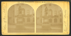 Statue of Benjamin Franklin on Court Street, Boston