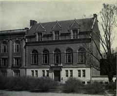 Historical Boston Medical Library building at 8 Fenway in 1922