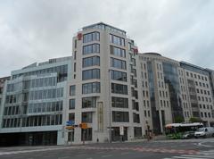 Industrial and Commercial Bank of China (ICBC) building in Luxembourg city