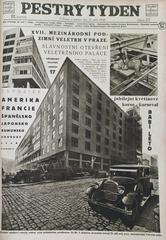 Veletržní palác at the time of completion in 1928