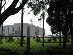 Jatiyo Sangshad Bhaban parliament building in Dhaka Bangladesh during daytime