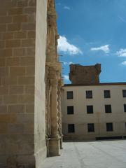 Facade of Santa Faç Tower and Monastery in Alicante