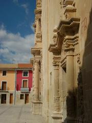 Facade of Santa Faç Monastery in Alicante Spain