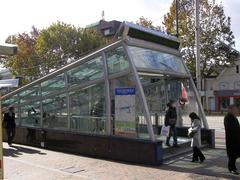 Seoul Subway Hyehwa Station Exit 01 exterior with street view