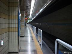 Hansung University Station entrance with modern architectural design