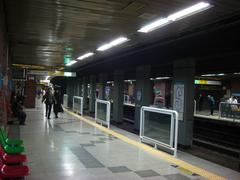 Sungshin Women's University subway station interior with modern design and signage