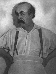 Romanian actor Velimir Maximilian dressed as César in Marcel Pagnol's play Marius, 1930
