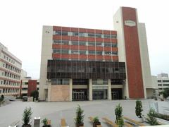 Bunka Gakuen University building in Shinjuku Tokyo Japan