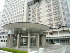 Bunka Gakuen University main building in Shinjuku, Tokyo