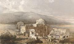 Couvent de Daphné monastery near Athens Greece