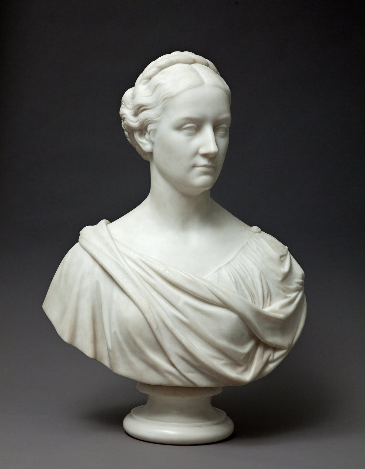 Bust of Lady Macdonald sculpture by Marshall Wood