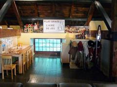Children playing in the Kids Play Area at Bytown Museum Ottawa Canada
