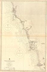 Nautical chart of the West Coast of India from Achra River to Cape Ramas
